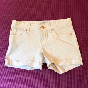 White Express Shorts